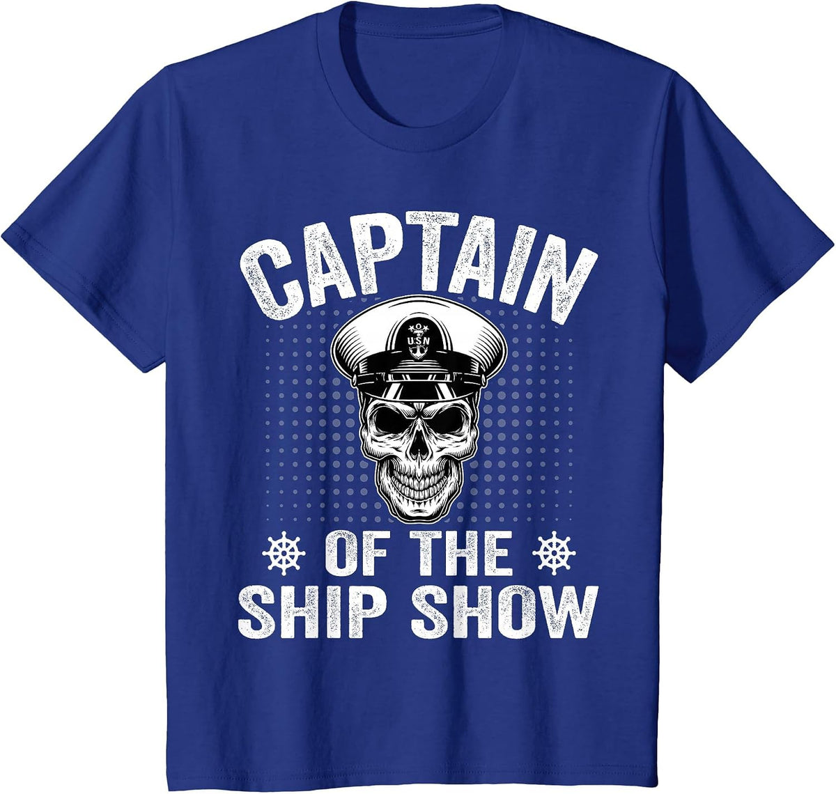 Captain of the Ship Show T-Shirt - Royal Blue