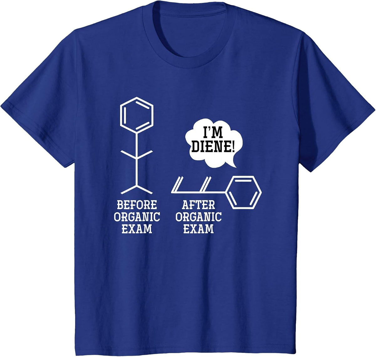 Funny Chemistry T-Shirt - Royal Blue
