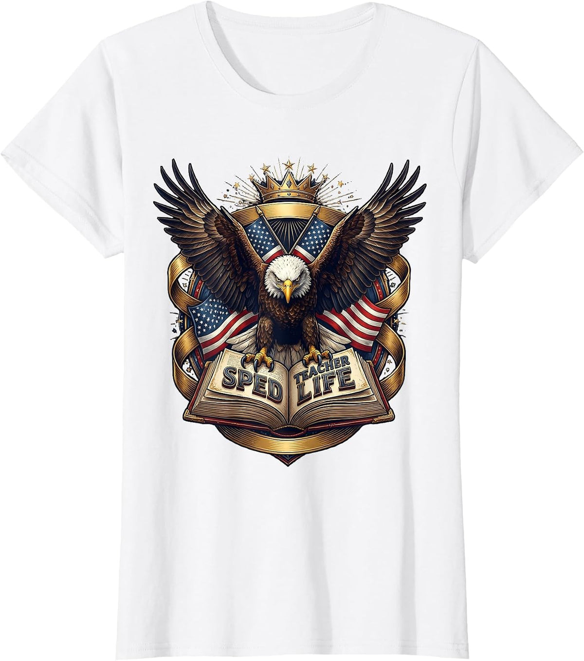 Sped Teacher Life Special Education Design T-Shirt - White
