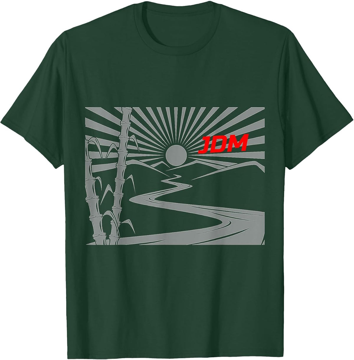 Drifting Car Drift Extreme Japanese Racing Sport Tshirt T-Shirt - Dark Green
