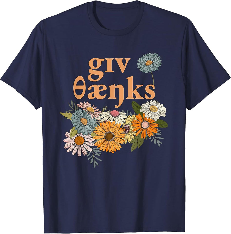 Speech Therapy Phonetic Transcription Thanksgiving SLP T-Shirt - Navy Blue