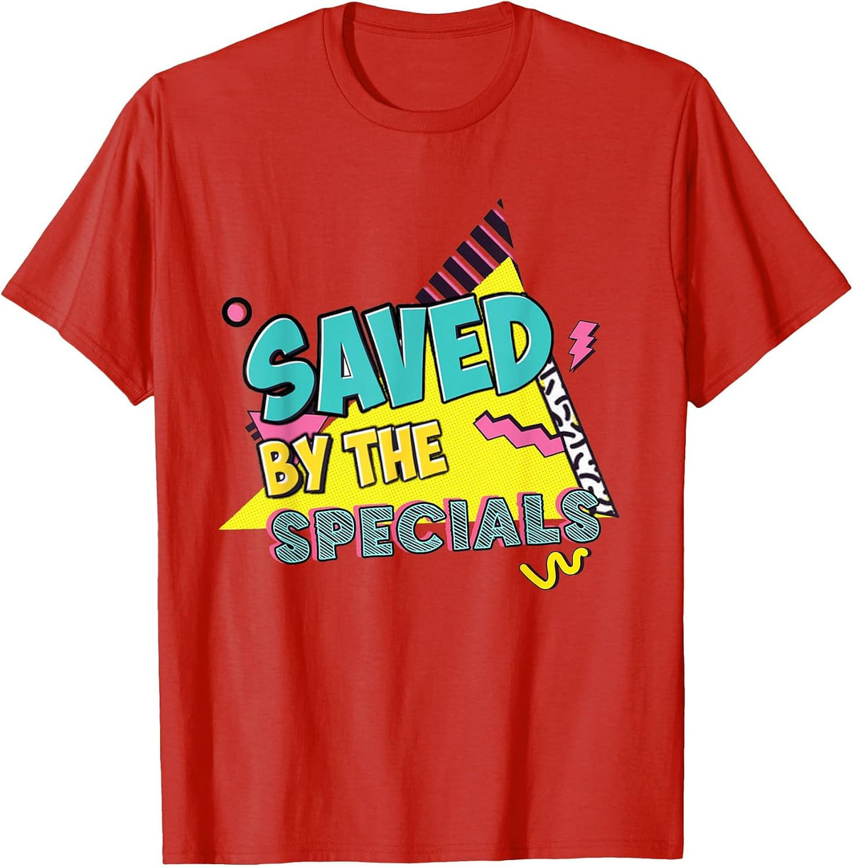 Specials Team Elementary School Teachers Cute Trendy Retro T-Shirt - Red