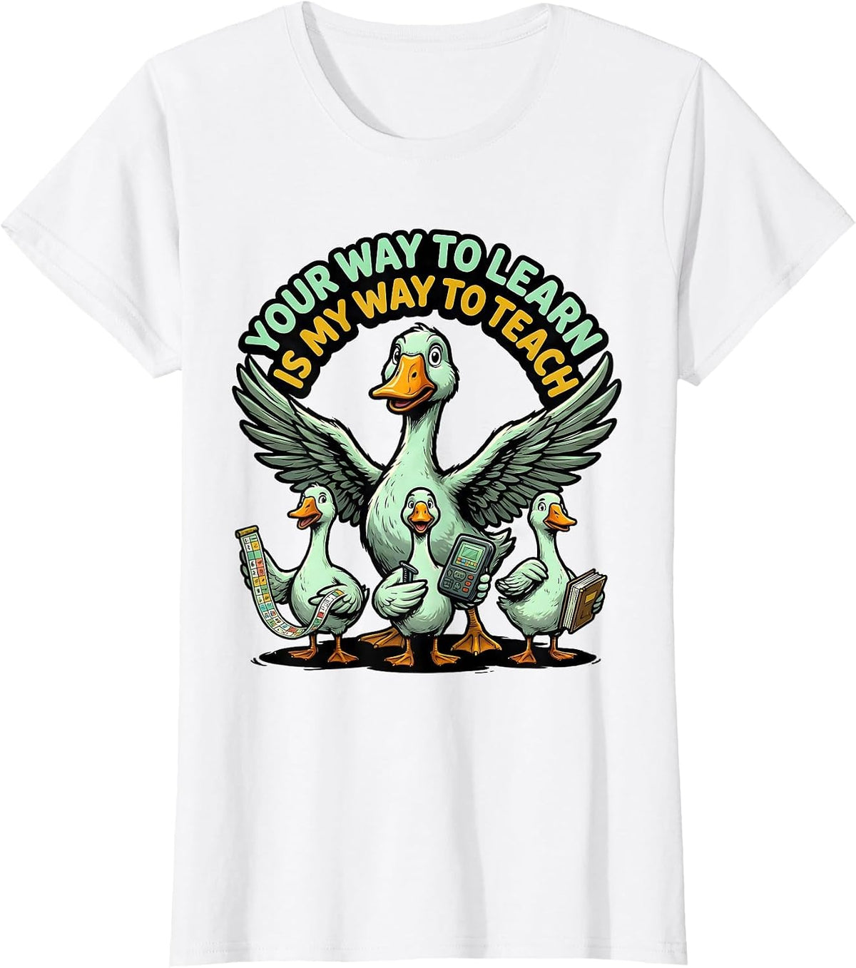 Women's Your Way To Learn Is My Way To Teach Funny Special Education T-Shirt - White