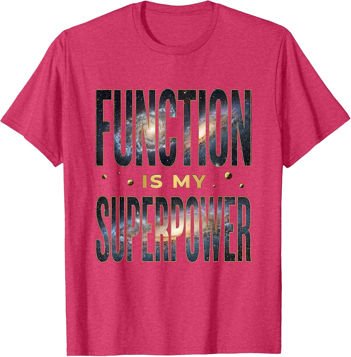 Men's Function Is My Superpower Occupational Therapy Design T-Shirt - Red Heather