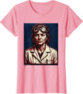Labor Day Lab Coat Scientist Illustration T-Shirt, Women, Pink, X-Large - As Pictured
