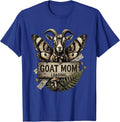 Goat Mom Loading Funny Goat Parent Design T-Shirt - Royal Blue