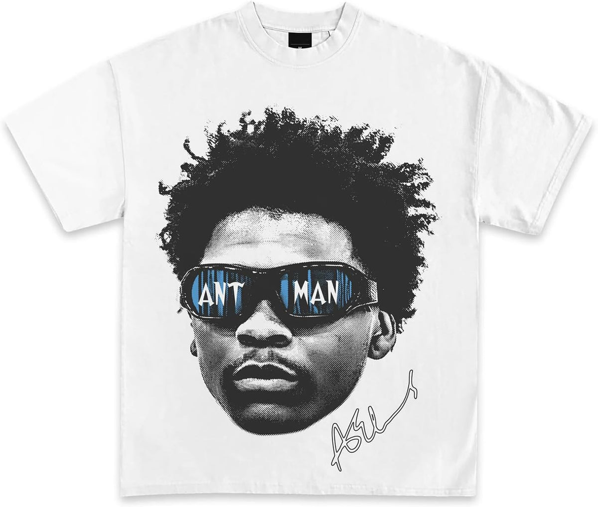 Guzado Rapper Graphic T-Shirt Rap Tee Concert Merch Album Cover Shirt for Men Women - Edw Cotton