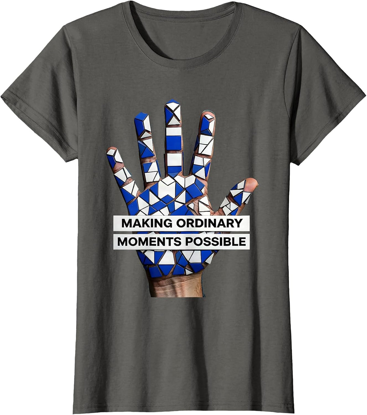 Women's Making Ordinary Moments Possible Occupational Therapy T-Shirt - Asphalt Grey