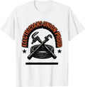 Men's Electricians Union Proud Skilled Trades Worker Labor T-Shirt - White