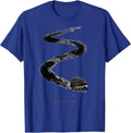 Nose Knows Ask Later Whimsical Hedgehog Lover Animal Humor T-Shirt - Royal Blue
