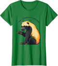 Women's Honey Badger Isn't Concerned Funny Animal Lover Meme Humor T-Shirt - Kelly Green