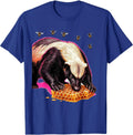 Honey Badger Art Funny Wildlife Lover Gift T-Shirt - Royal Blue
