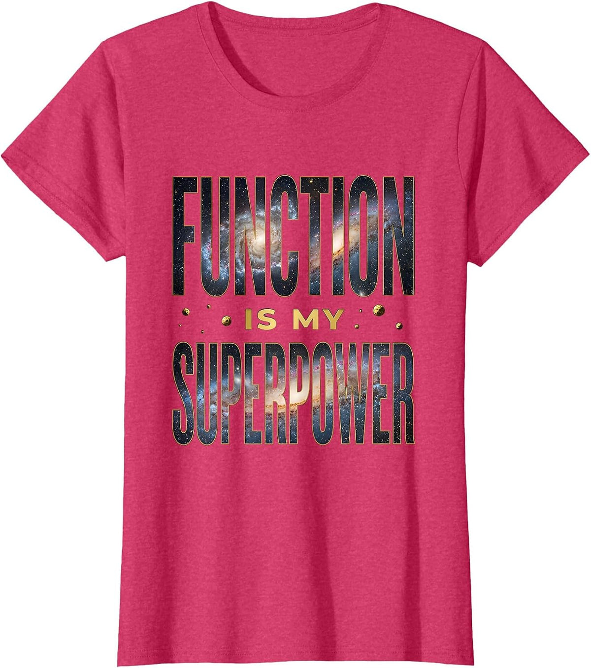 Women's Function Is My Superpower Occupational Therapy Design T-Shirt - Red Heather