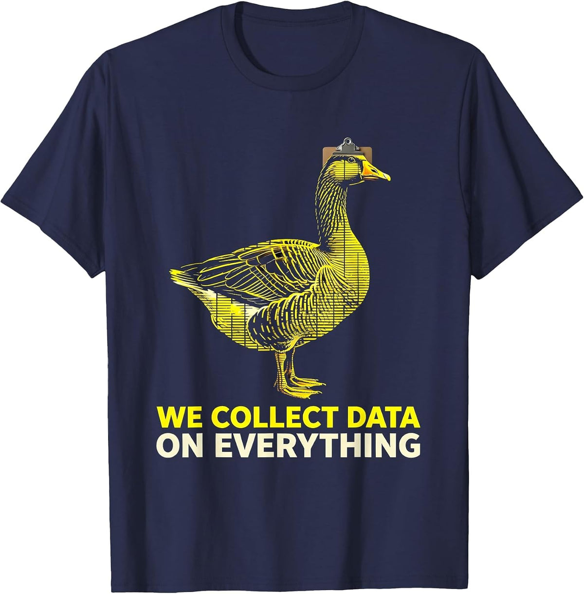 We Collect Data On Everything Funny Special Education T-Shirt - Navy Blue