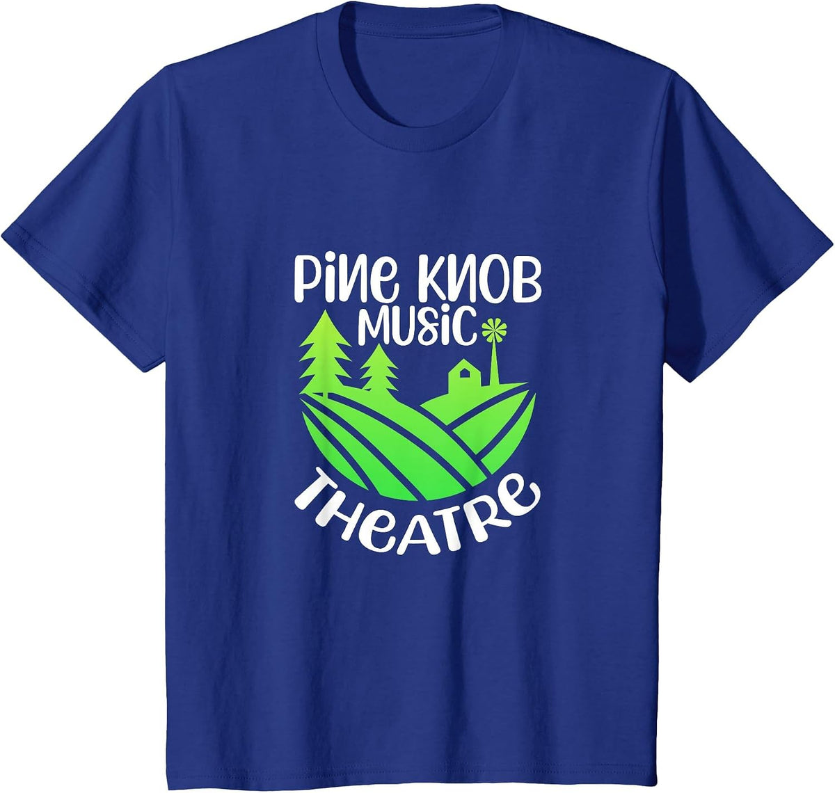 Pine Knob Music Theatre Musician Musical T-Shirt - Royal Blue