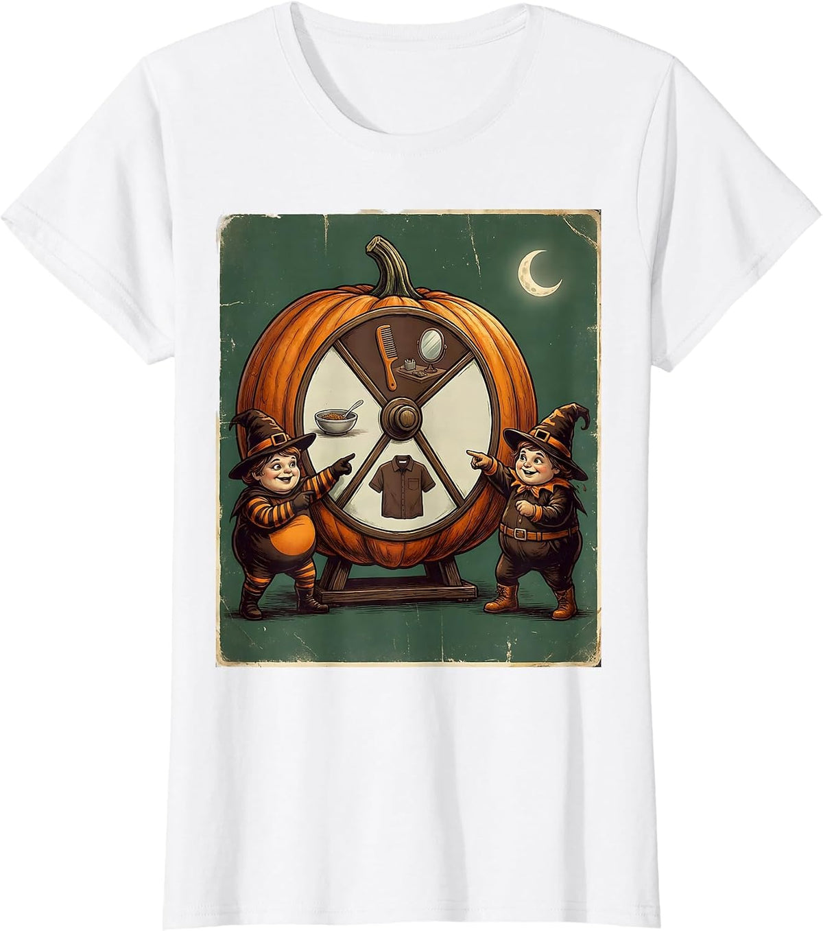 Women's Therapy Squad Pumpkin Daily Routine Occupational Therapy T-Shirt - White
