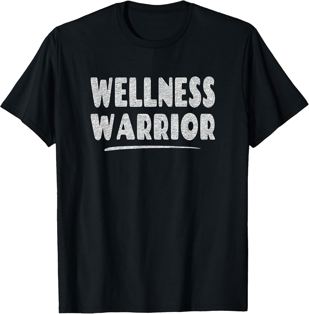 Wellness Warrior - Mental Health Advocate T-Shirt - Black