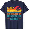 Horseshoe Crab Quote for a Horseshoe Crab Lover T-Shirt - Navy Blue