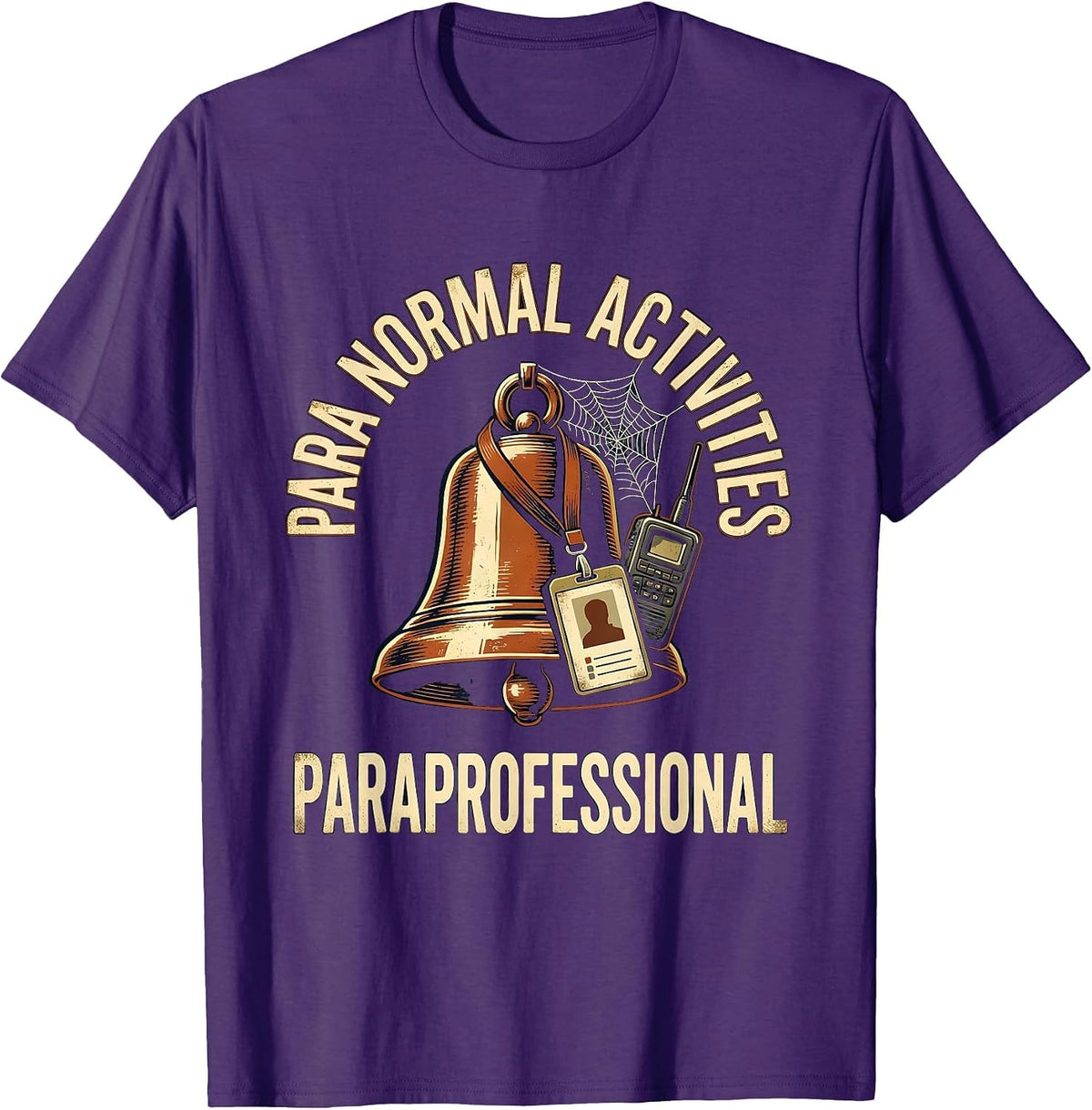 Para Normal Activities Paraprofessional Vintage T-Shirt - Purple