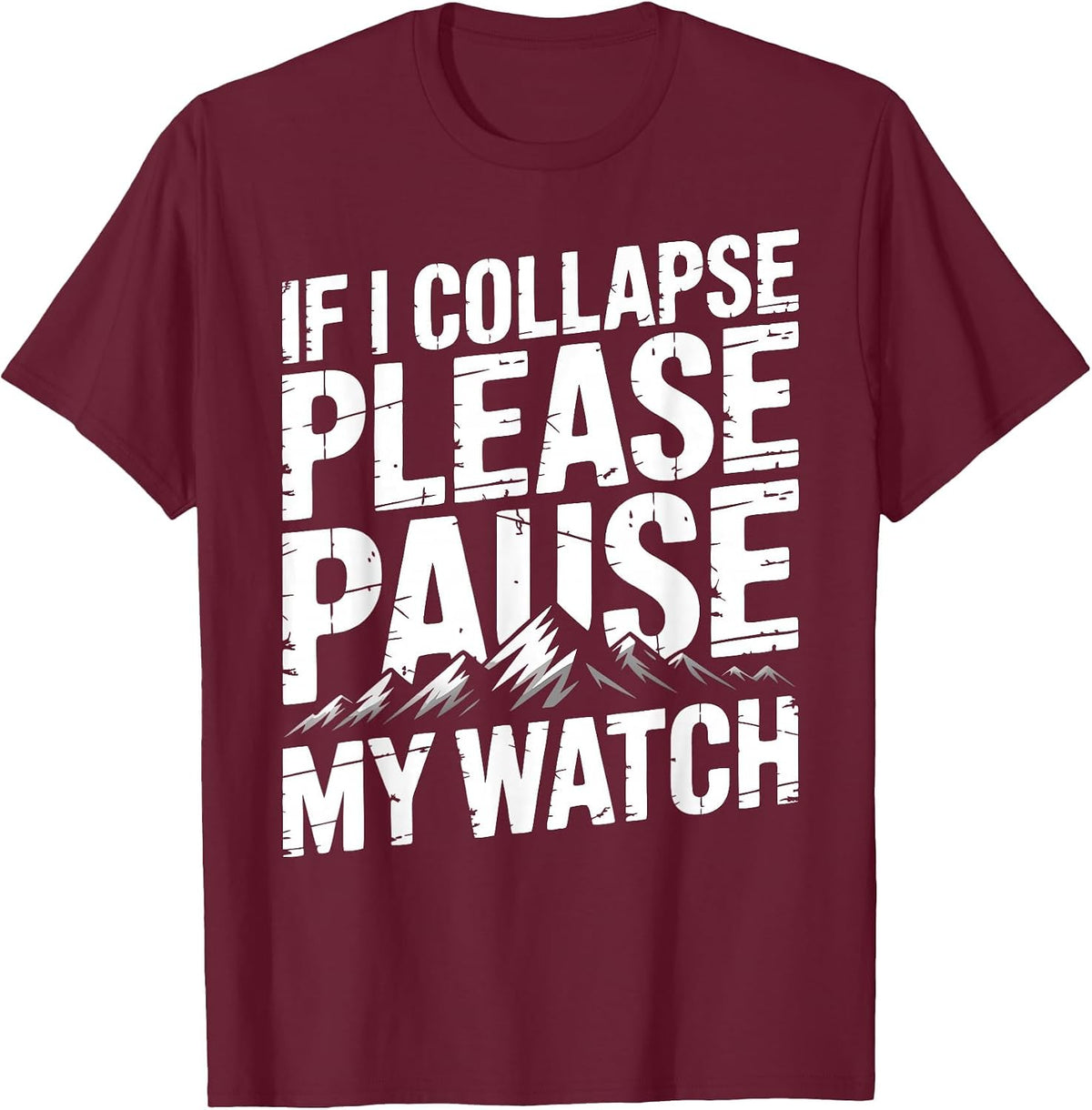 Ultramarathon Run Funny Ultra Race T-Shirt - Burgundy