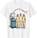 Men's CCU New Year Crew 2027 Storybook Nurse Crew ICU ER NICU New T-Shirt - White