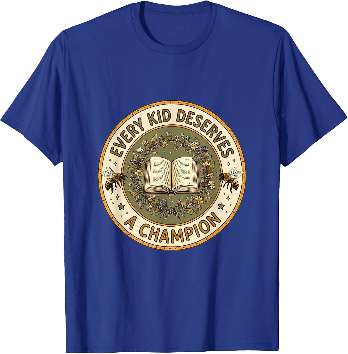 Men's Every Kid Deserves A Champion Special Ed Teacher T-Shirt - Royal Blue