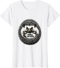 Women's I Roll For Hugs Funny Hedgehog Lover Animal Humor T-Shirt - White