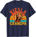 Vizsla Grandpa Vizsla T-Shirt - Navy Blue