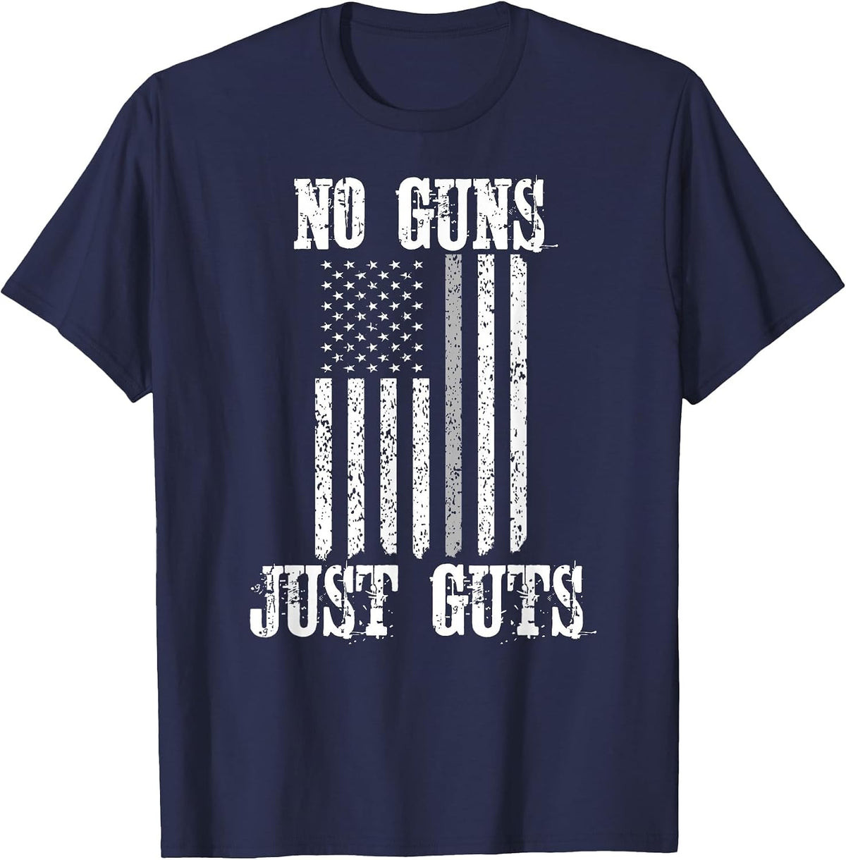 American Flag Thin Gray Line Corrections Officer T-Shirt T-Shirt - Navy Blue