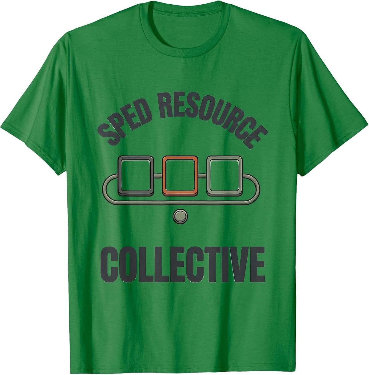 Men's SPED Resource Collective Special Education Teacher Squad T-Shirt - Kelly Green