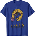 I'm Four Boils Deep On Hot Sauce Funny Mardi Gras Carnival T-Shirt - Royal Blue