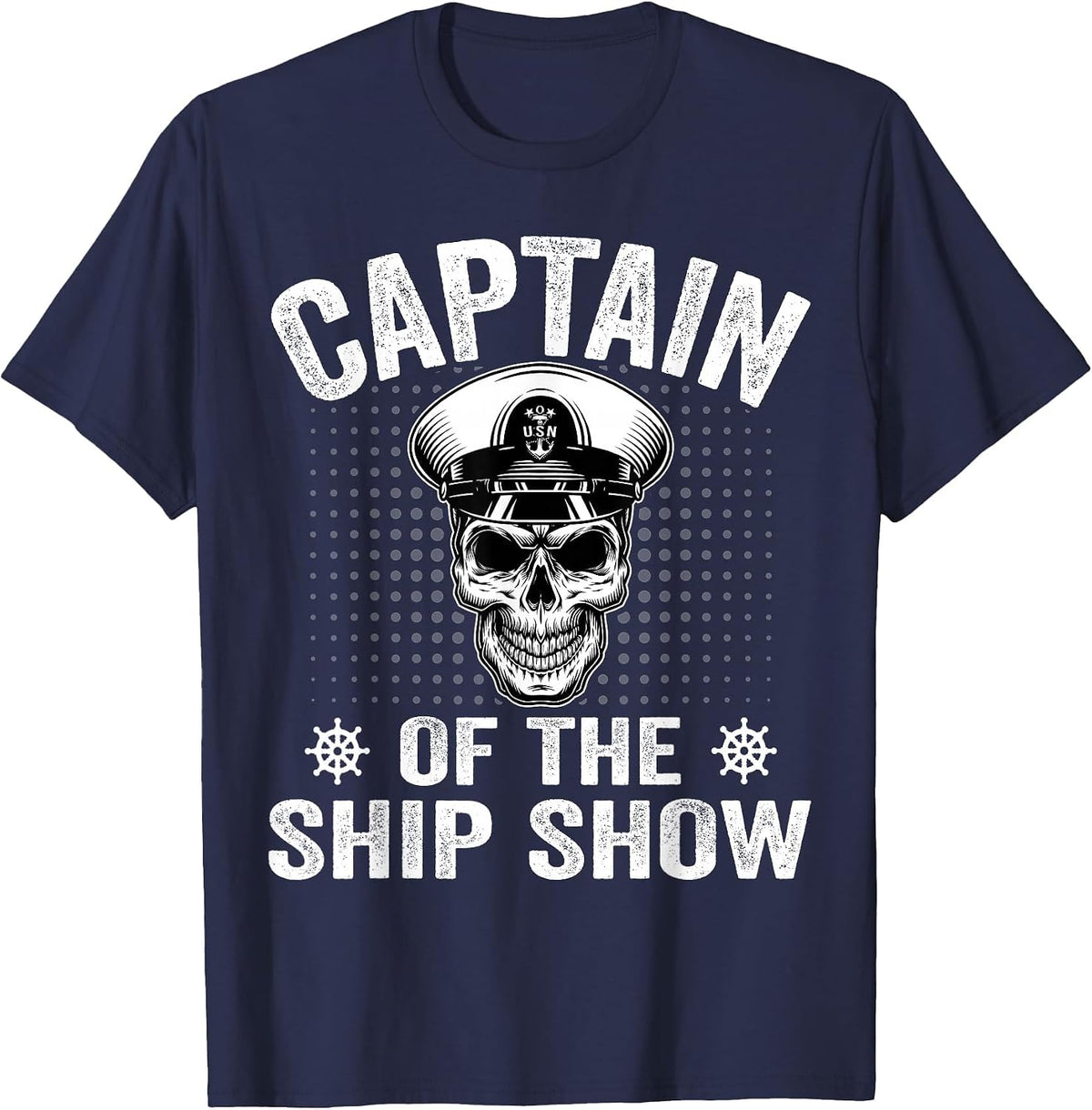 Captain of the Ship Show T-Shirt - Navy Blue
