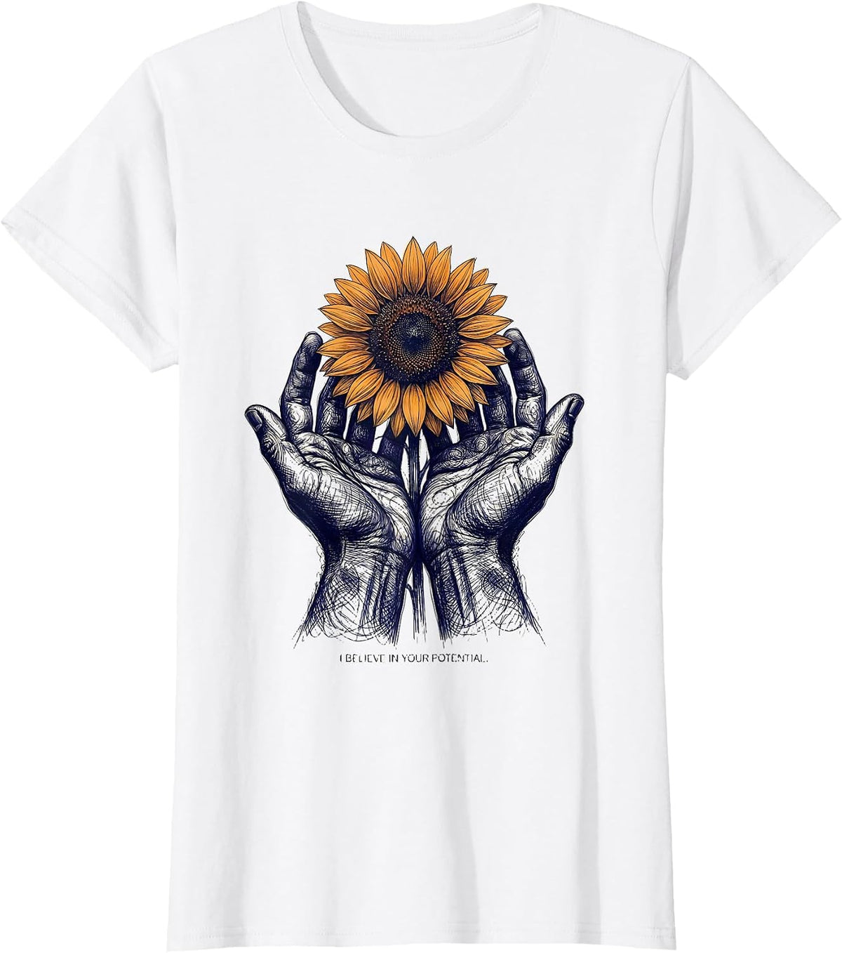I Believe In Your Potential Occupational Therapy T-Shirt - White