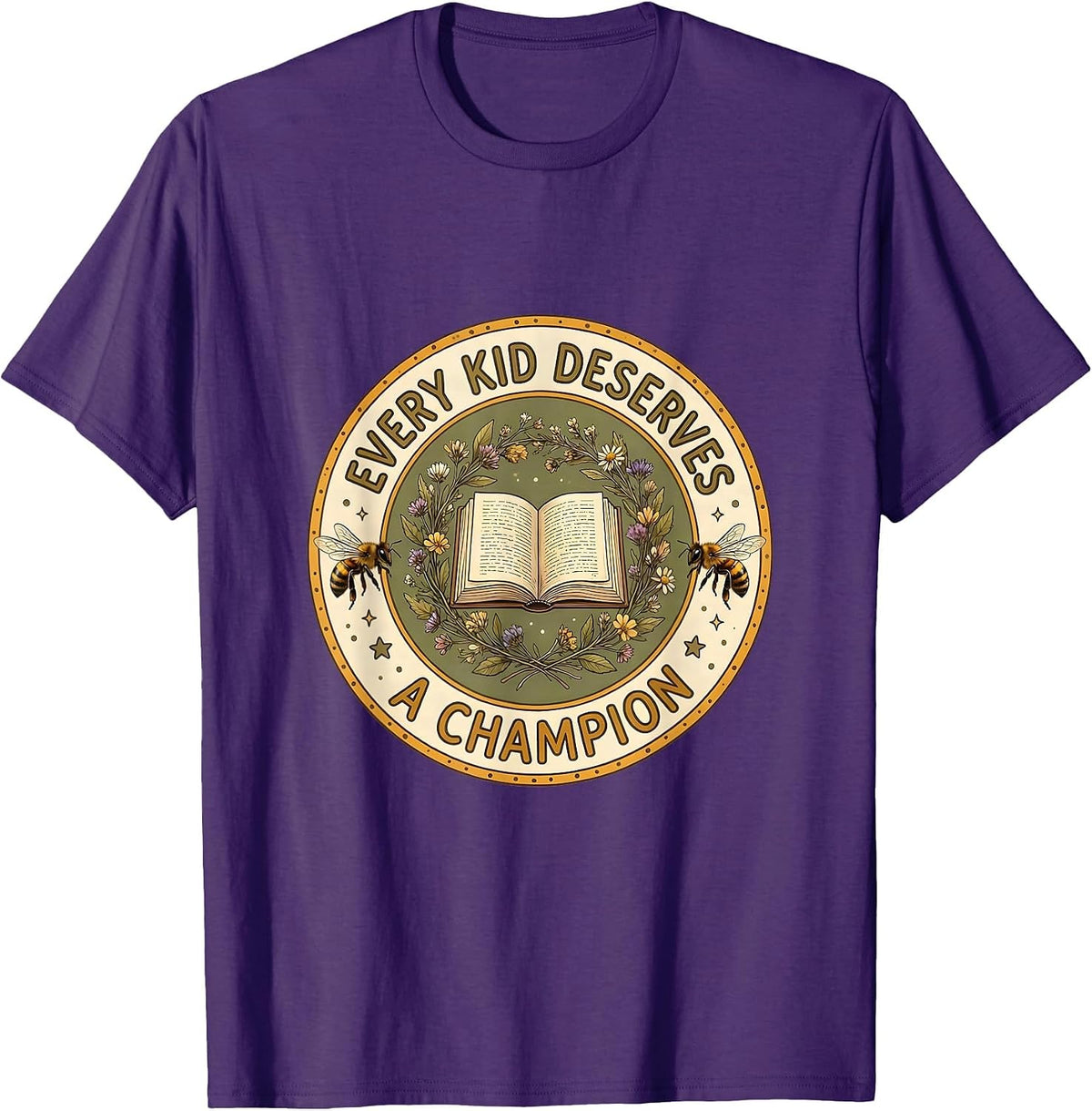 Men's Every Kid Deserves A Champion Special Ed Teacher T-Shirt - Purple