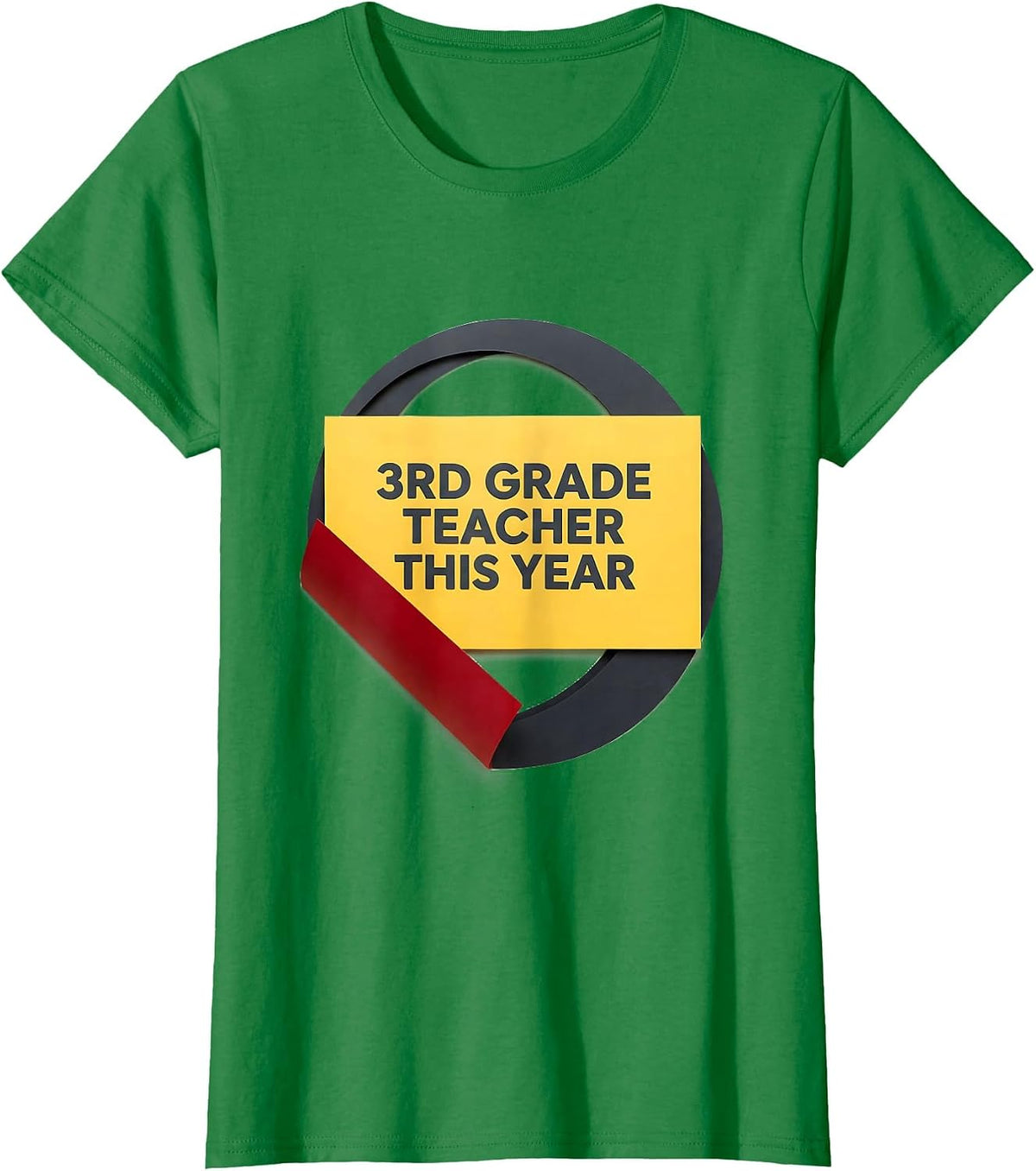 3rd Grade Teacher This Year Wholesome Back To School Gift T-Shirt - Kelly Green