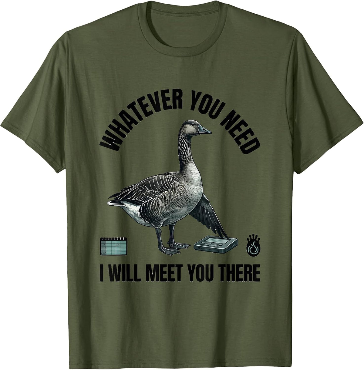 Men's Whatever You Need, I Will Meet You There Special Education T-Shirt - Olive Green