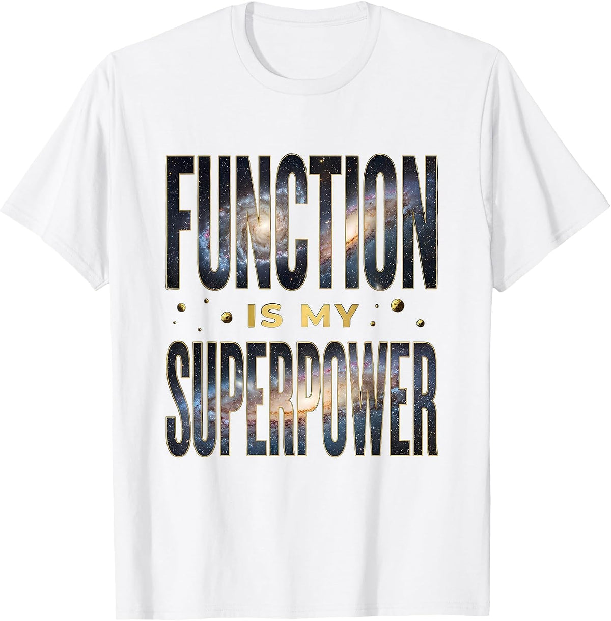 Men's Function Is My Superpower Occupational Therapy Design T-Shirt - White