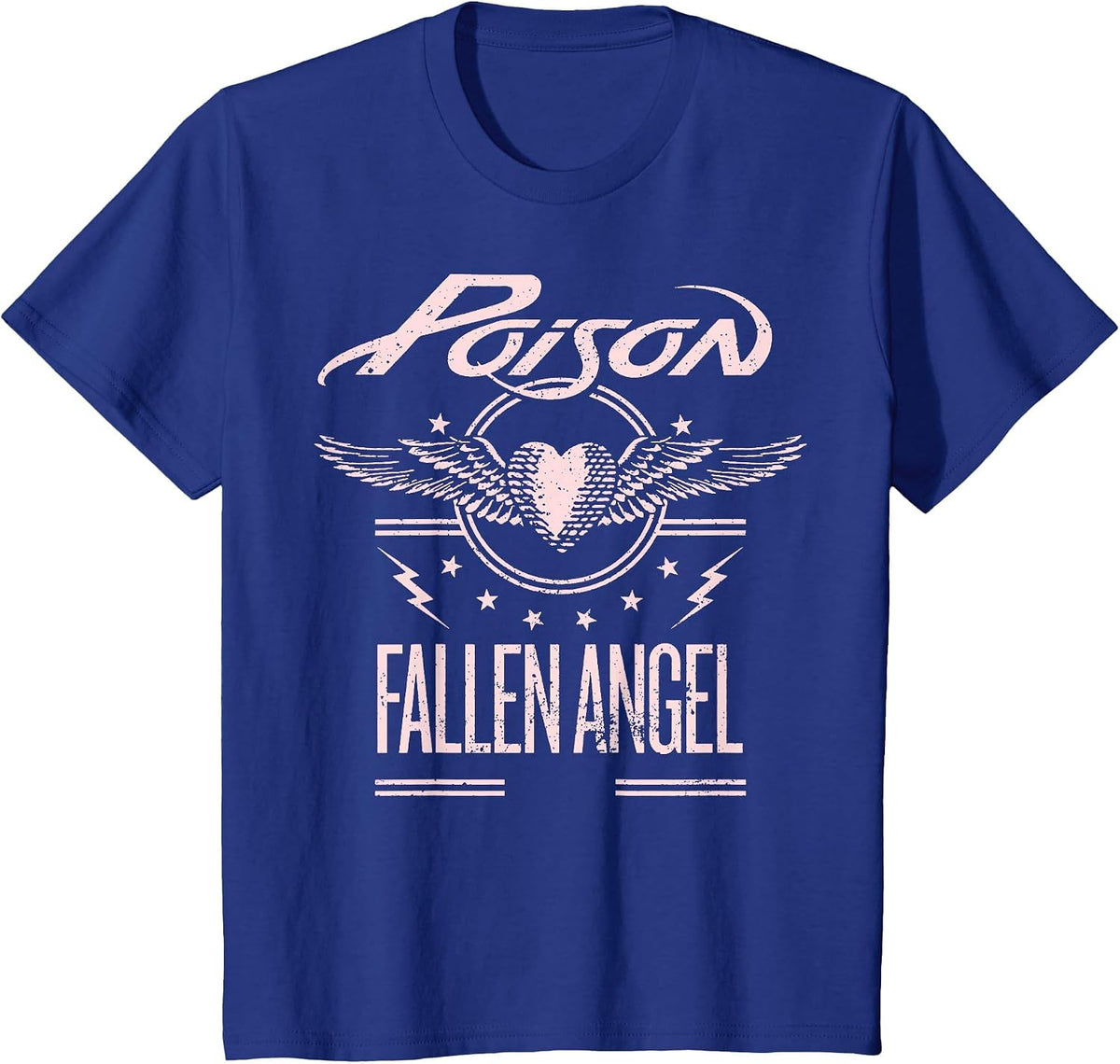 Poison - Fallen Angel T-Shirt - Royal Blue