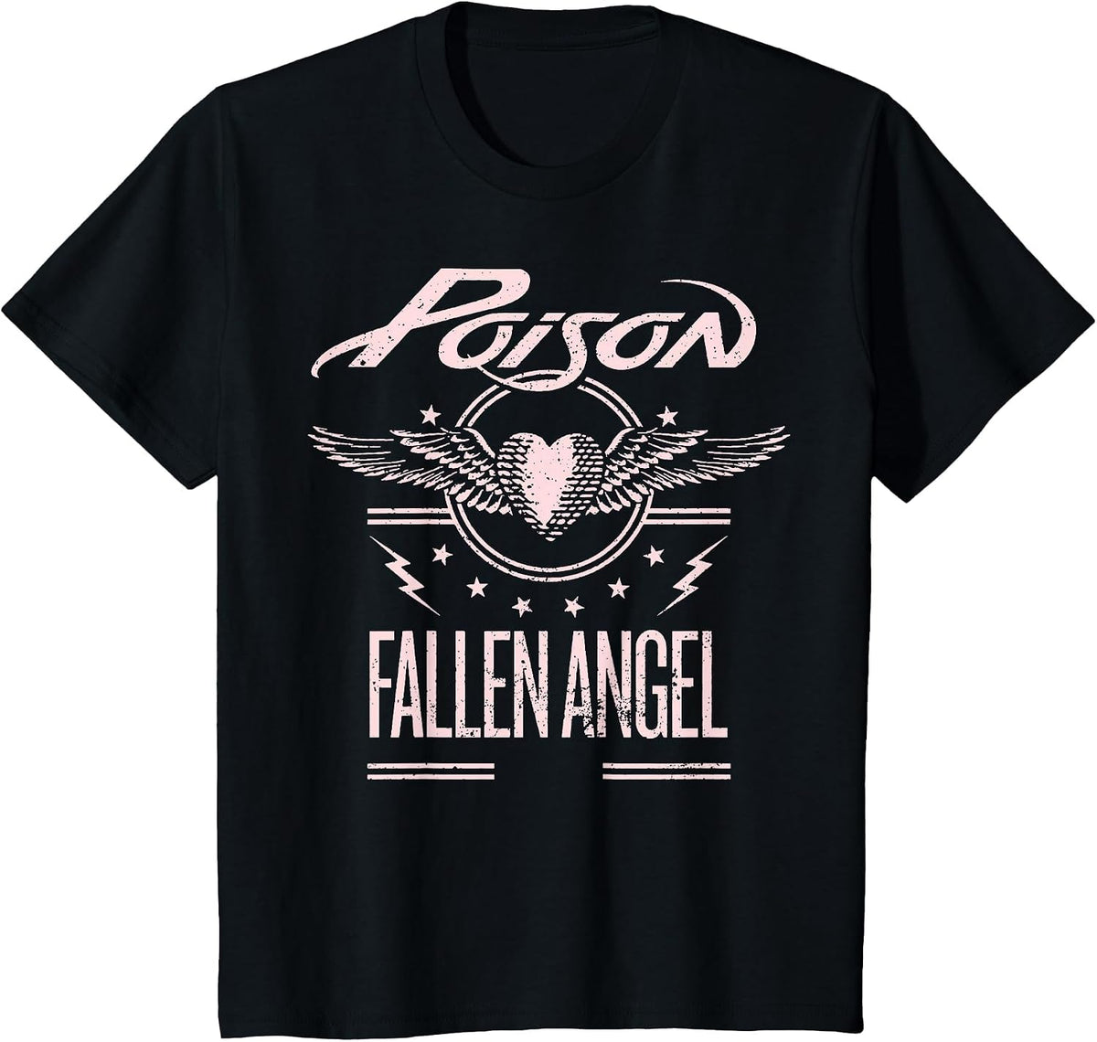 Poison - Fallen Angel T-Shirt - Black