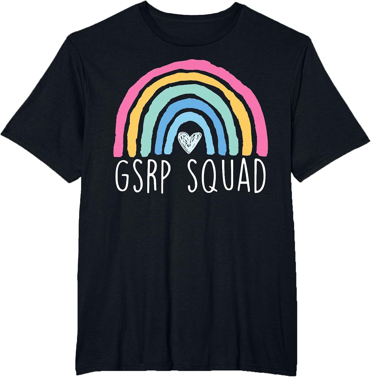 GSRP Squad Early Intervention Teacher Intervention Support T-Shirt - Black
