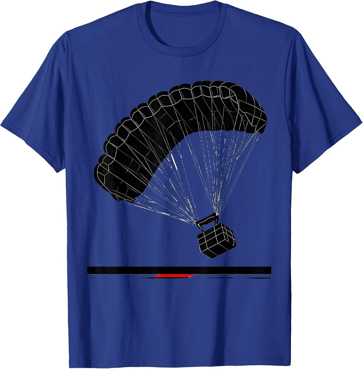Deployed Dragster Parachute Funny Racing Enthusiast Gift T-Shirt - Royal Blue