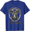 By Unanimous Decision, The Goat Funny Goat Humor Animal T-Shirt - Royal Blue
