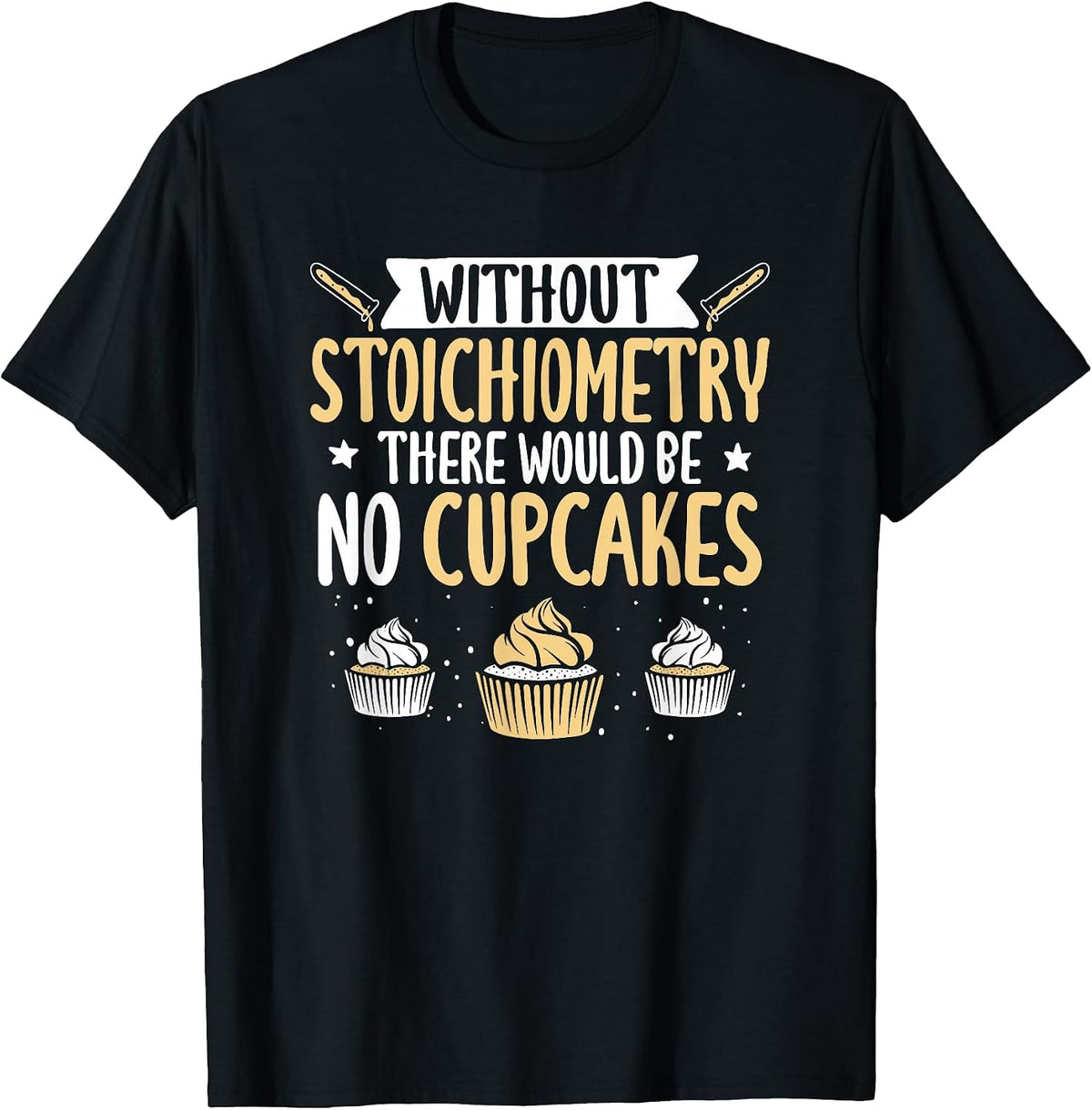 Chemist Stoichiometry Student Teacher Chemistry T-Shirt - Black
