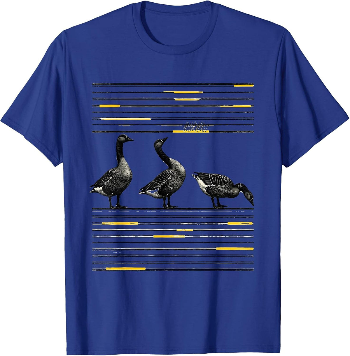 Silly Goose Meme Funny Animal Lover Humor T-Shirt - Royal Blue
