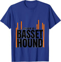I'm Going As A Basset Hound Funny Dog Halloween Costume T-Shirt - Royal Blue