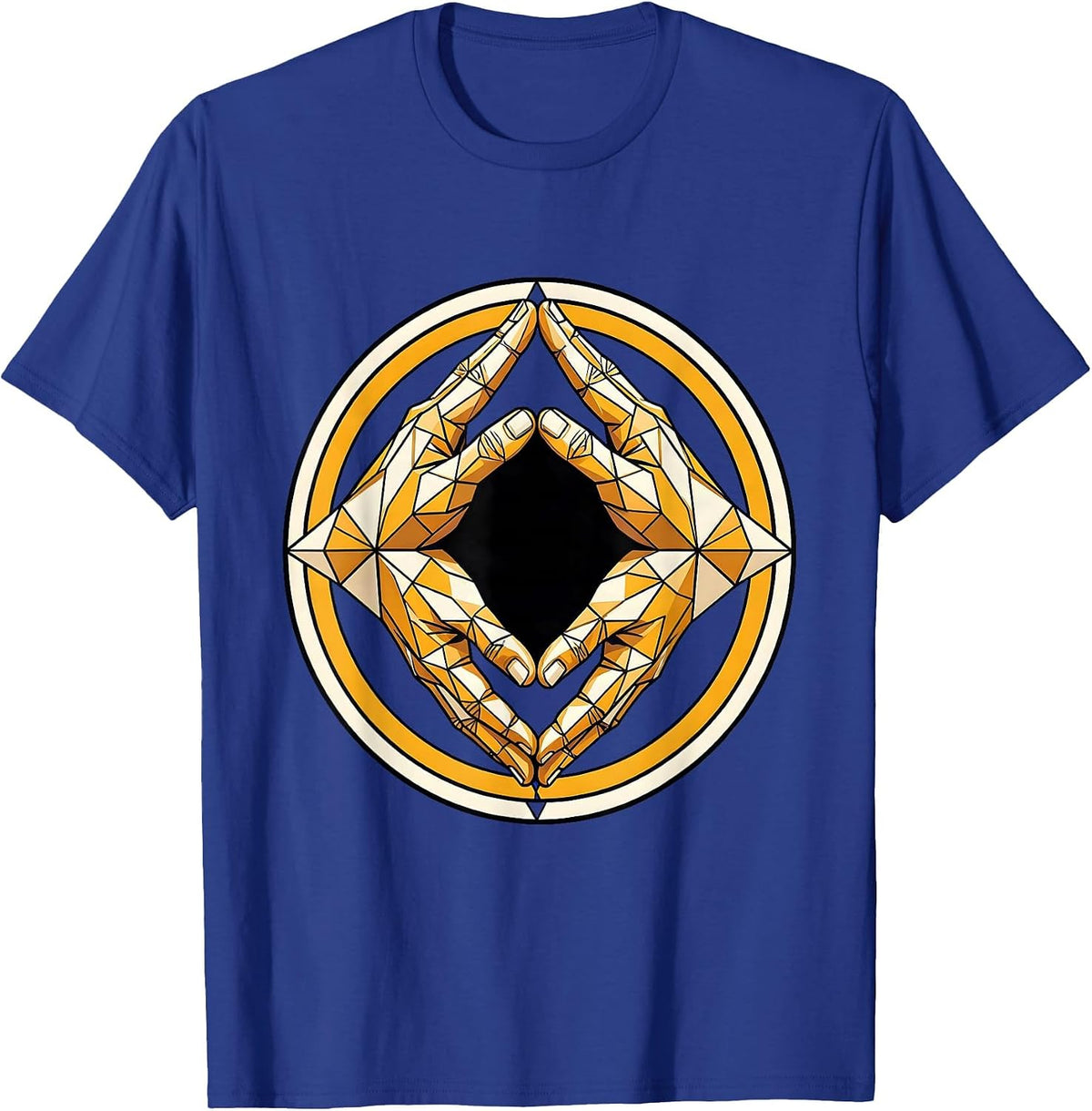 Men's Mental Health Matters Reaching Hands Graphic T-Shirt - Royal Blue