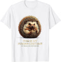 Men's This Is My Human Costume I'm Really A Hedgehog Funny T-Shirt - White
