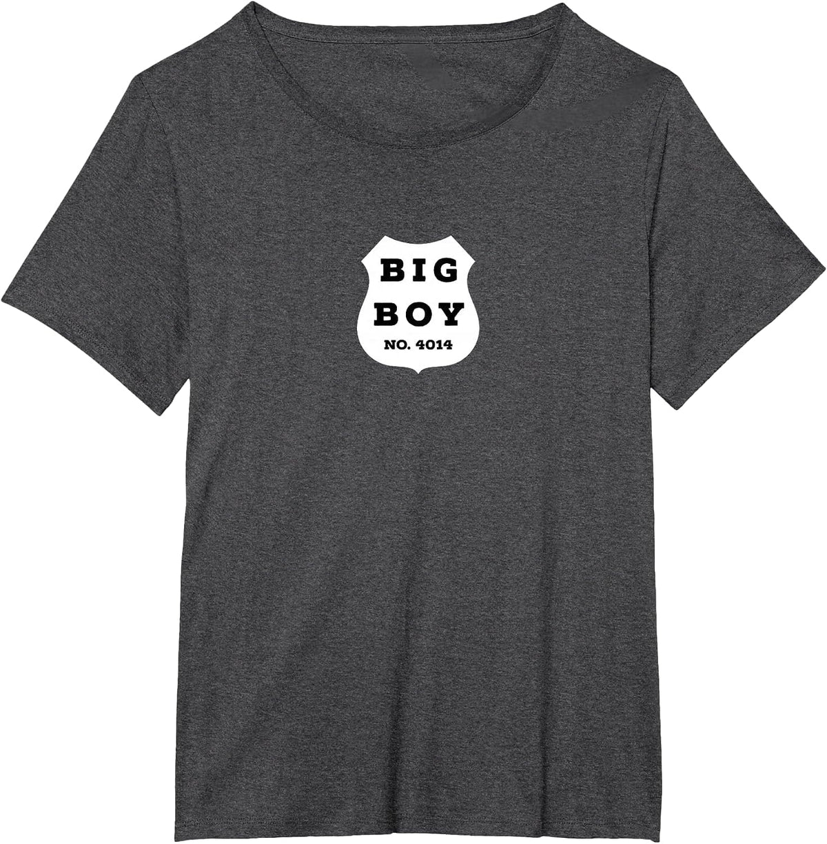 Big Boy No. 4014 T-Shirt - Dark Heather Grey