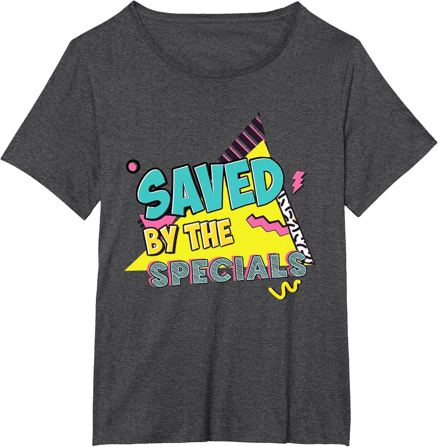 Specials Team Elementary School Teachers Cute Trendy Retro T-Shirt - Dark Heather Grey