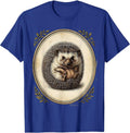 Vintage Hedgehog Cute Animal Lover Gift T-Shirt - Royal Blue